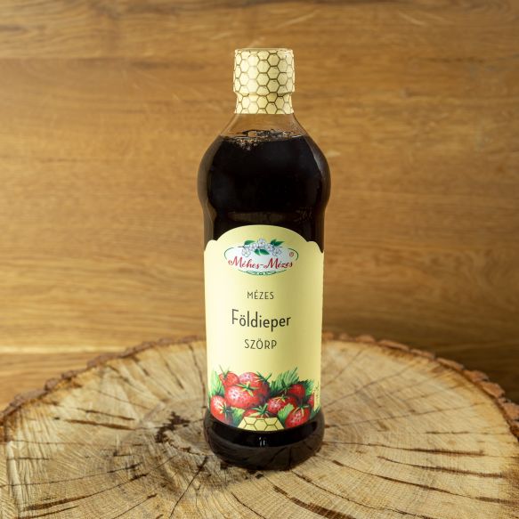 Mézes Gergő Méhészete Mézes Földieper szörp