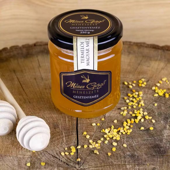 Mézes Gergő Méhészete Gesztenyeméz 250 g dupla csomag (2 x 250 g)